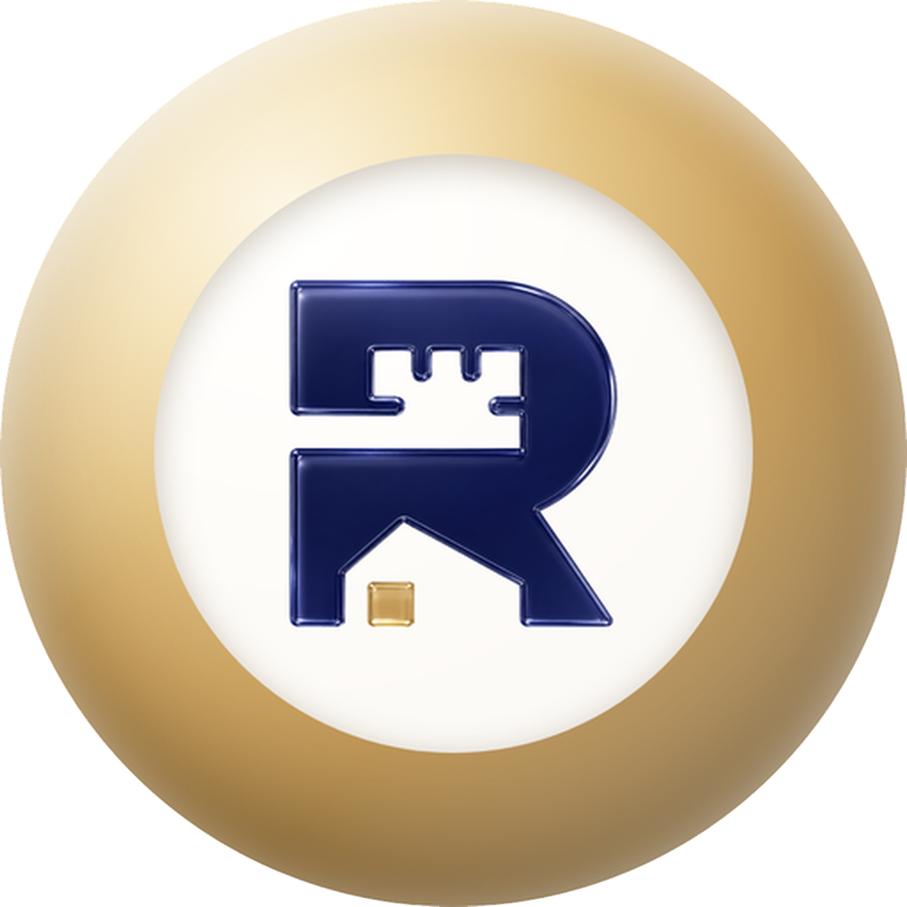 The Royal gold coin with the Royal Key R mark at its center